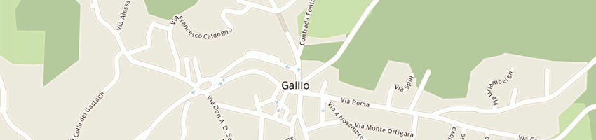 Mappa della impresa pieriboni enrico a GALLIO