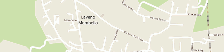 Mappa della impresa centro di medicina iperbarica del verbano srl a LAVENO MOMBELLO