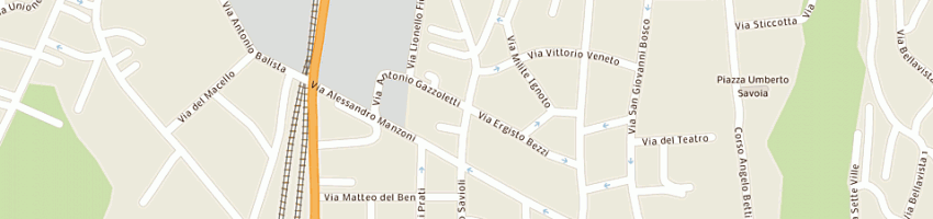 Mappa della impresa salone serena di bisoffi serena a ROVERETO