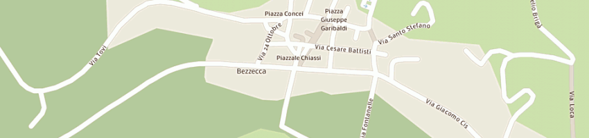 Mappa della impresa albergo bezzecca a BEZZECCA