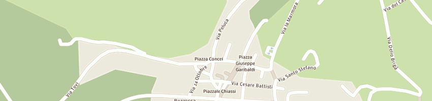 Mappa della impresa ristorante bar rustichel di mora daniele a BEZZECCA