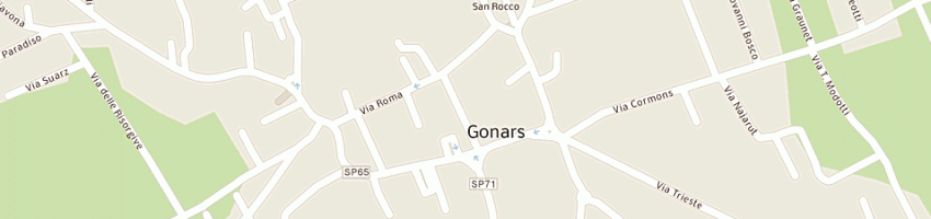 Mappa della impresa budai ennio a GONARS