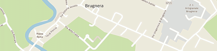 Mappa della impresa corazza luigino a BRUGNERA