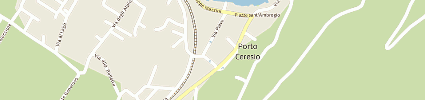 Mappa della impresa carabinieri a PORTO CERESIO
