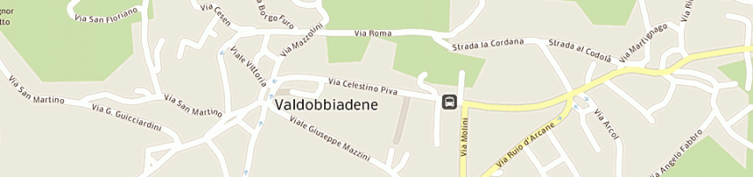 Mappa della impresa comune di valdobbiadene a VALDOBBIADENE