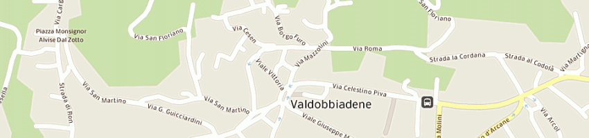 Mappa della impresa miotto giampietro a VALDOBBIADENE