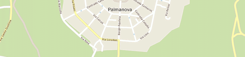 Mappa della impresa gesco a PALMANOVA