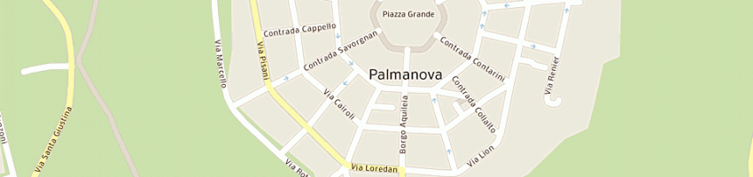 Mappa della impresa nardini susanna a PALMANOVA