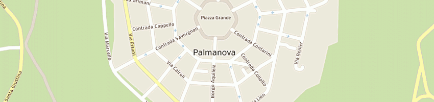 Mappa della impresa soardo patrizia a PALMANOVA