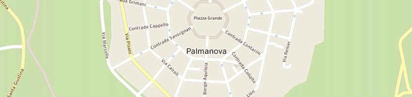 Mappa della impresa milocco dante a PALMANOVA