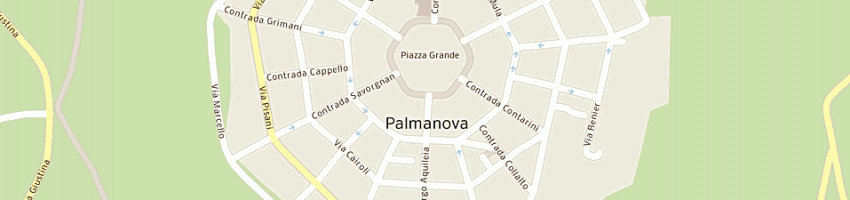 Mappa della impresa caffe' al municipio di cavaliere lucandrea e c sas a PALMANOVA