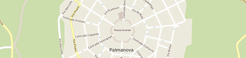 Mappa della impresa bordignon alberto di bordignon marco e c sas a PALMANOVA