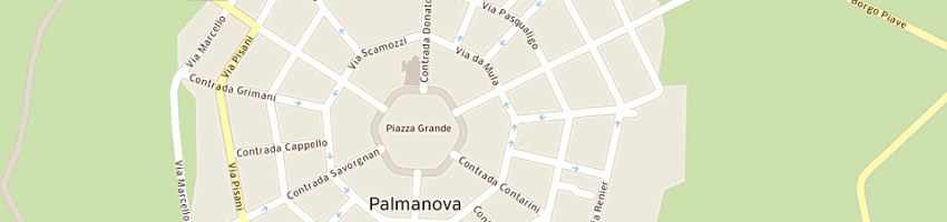 Mappa della impresa zucchi alberto a PALMANOVA