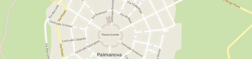 Mappa della impresa oreficeria lanzi snc a PALMANOVA