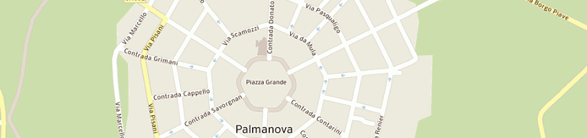 Mappa della impresa a e m di consuelo comite a PALMANOVA