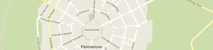 Mappa della impresa chez papi di comuzzi orietta e c snc a PALMANOVA
