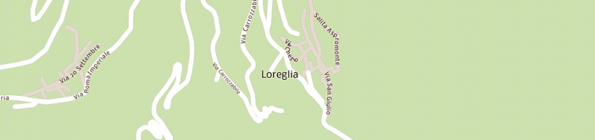 Mappa della impresa piana bernardo a LOREGLIA