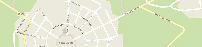 Mappa della impresa baldin ernesto a PALMANOVA