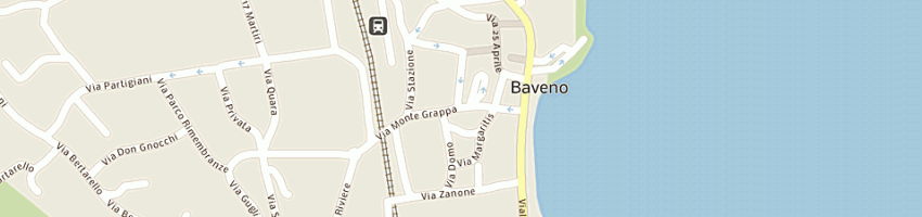 Mappa della impresa albergo ristorante al campanile a BAVENO