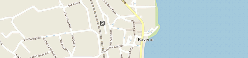Mappa della impresa graficart a BAVENO