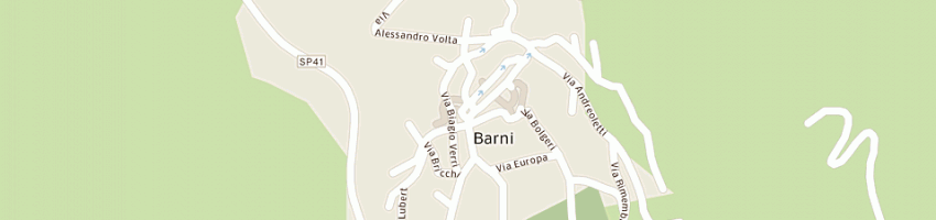 Mappa della impresa bar ristorante spietro a BARNI