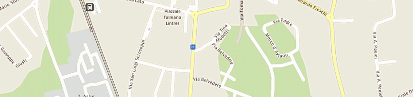 Mappa della impresa atelier lidia di segat lidia a SAN VITO AL TAGLIAMENTO