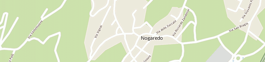 Mappa della impresa vigili del fuoco volontari nogaredo a NOGAREDO
