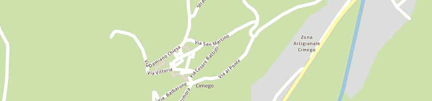 Mappa della impresa municipio a CIMEGO