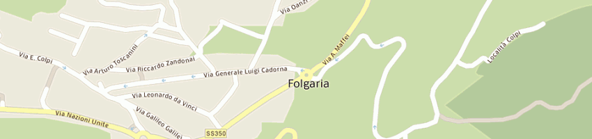 Mappa della impresa toller marco a FOLGARIA