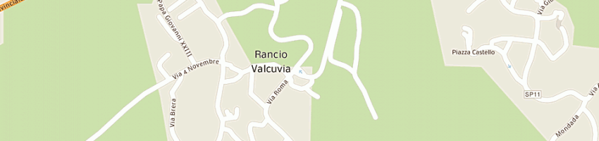 Mappa della impresa a-27 spa a RANCIO VALCUVIA
