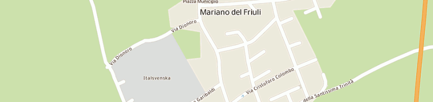 Mappa della impresa marega sergio a MARIANO DEL FRIULI