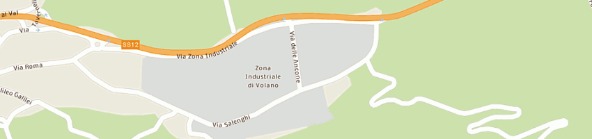 Mappa della impresa forteco srl a VOLANO