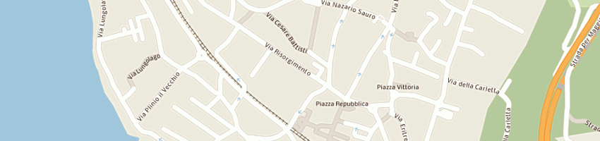 Mappa della impresa cemb spa a MANDELLO DEL LARIO