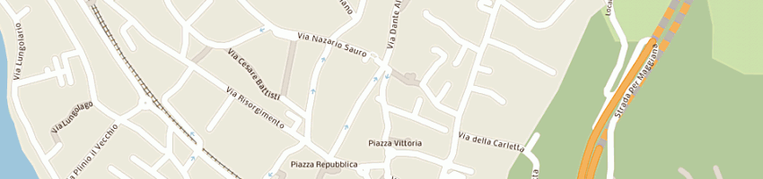 Mappa della impresa municipio vigili urbani a MANDELLO DEL LARIO