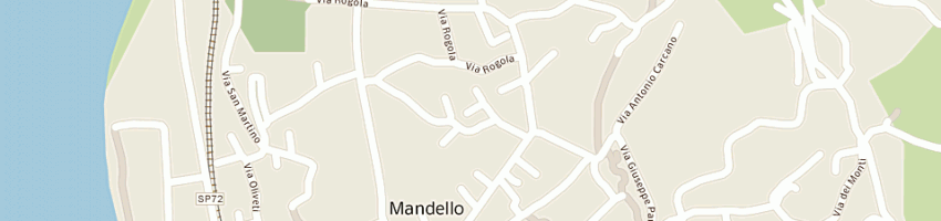 Mappa della impresa az gomme di sboarina margherita e c (snc) a MANDELLO DEL LARIO