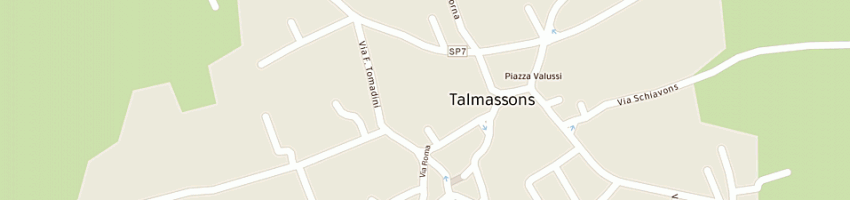 Mappa della impresa dri lauro a TALMASSONS