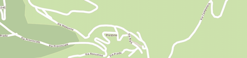 Mappa della impresa trombini monica margherita a PRESTINE