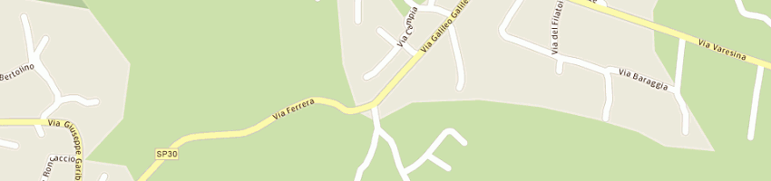 Mappa della impresa sa - moto di gessa antonio a CUNARDO