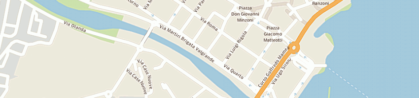 Mappa della impresa pizzeria pontile 2 di bencivenga alfonso a VERBANIA