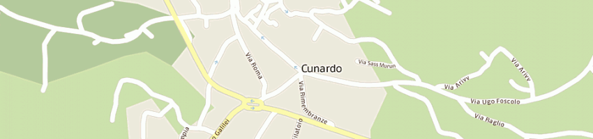 Mappa della impresa mussardo giuseppe a CUNARDO