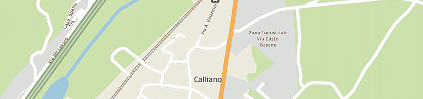 Mappa della impresa cofler assni sas di cofler luciano a CALLIANO