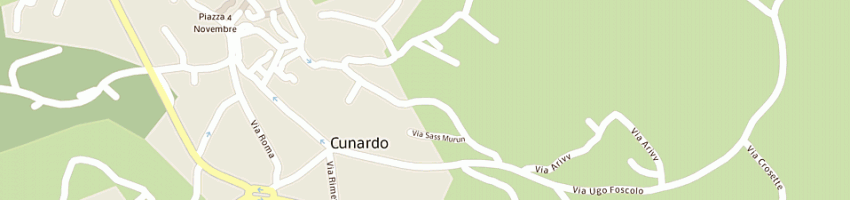 Mappa della impresa nicola fabrizio a CUNARDO