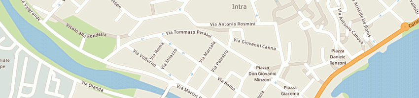 Mappa della impresa agenzia immobiliare venezia di venezia concetta a VERBANIA