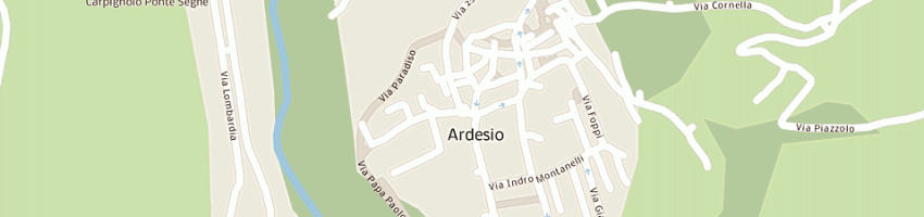 Mappa della impresa comune di ardesio a ARDESIO