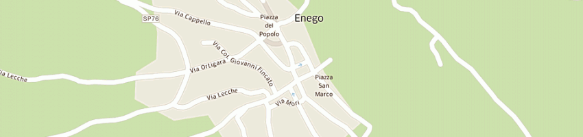 Mappa della impresa poste italiane a ENEGO