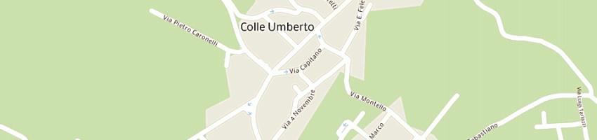 Mappa della impresa municipio a COLLE UMBERTO