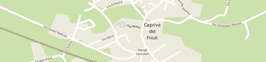 Mappa della impresa bandera fulvio a CAPRIVA DEL FRIULI