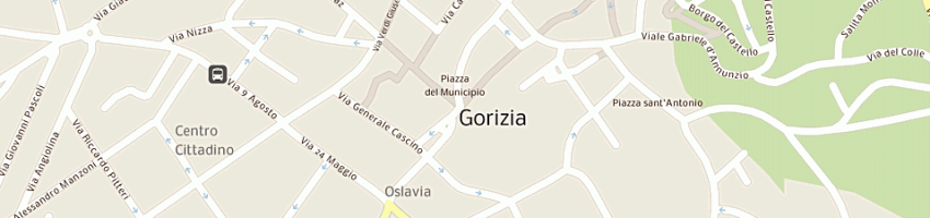 Mappa della impresa comune di gorizia a GORIZIA