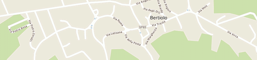 Mappa della impresa stradaioli giuseppe a BERTIOLO