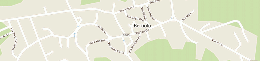 Mappa della impresa municipio a BERTIOLO
